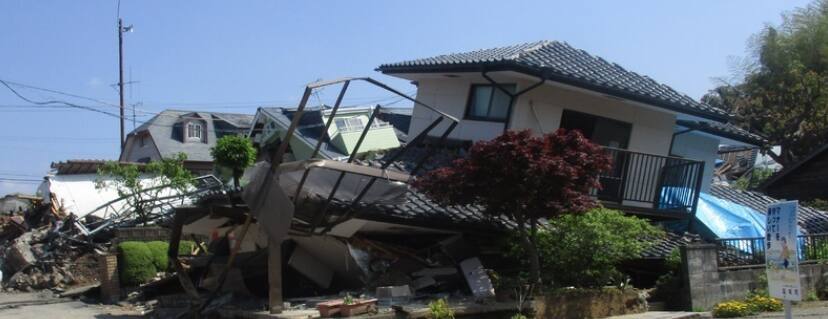ツーバイの地震被害